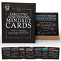Executive Functioning Cards – 52 Daily Habit & Focus Cards for Organization, Time Management & Self-Control – For Kids, Teens & Adults – Includes Wooden Display Stand - style: Executive Functioning
