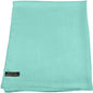 CJ Apparel Solid Color Fringe Design Fringe Shawl Scarf Wrap Stole Throw Head Wrap Pashmina Gift Hand Made in Nepal New - color: Blue Green Fc1010