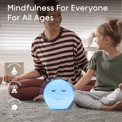 Breathing Pal 'Benny'- Mindfulness Breathing Light, Guided Visual Meditation Breathing Light, Anxiety Relief Items for Calm Down Corner/Meditation/Sleep for Adult&Kid - size: Benny (Ball)