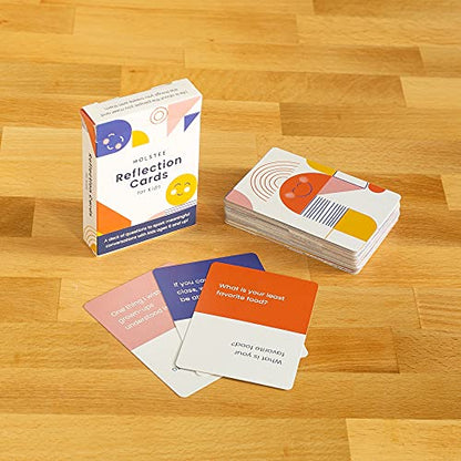 Kids Reflection Cards - A Deck of question Cards Designed for Kids to Engage Young Minds by Sharing Stories, expressing Feelings, and Revealing Hopes and Dreams.