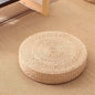 Yoga Mat, Meditation Cushion, Japanese Round Pad, Hand Woven Straw Seat Cushion, Floor Pillow for Tea Ceremony, Meditation and Yoga(3.9 * 23.6in)