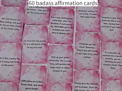 Affirmation Cards for women,60 Positive Cards,Daily Motivational and Inspiration for women