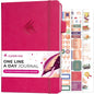 Clever Fox One Line A Day Journal – 5-Year Memory Notebook – Daily Time Capsule Diary for Women & Men –Five-Year Day-by-Day Planner (Fuchsia) - color: Fuchsia