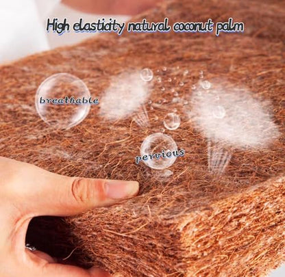 Meditation Mats,Futons, Household Folding, Thickened Fabrics, Coconut Palm, Kneeling Mats(Size:24x24inch,Color:Gray) - color: Gray, size: 24x24inch