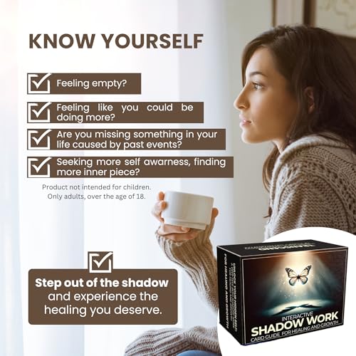 Shadow Work Cards The First, Interactive Shadow Work Game Distilled from Shadow Work journals