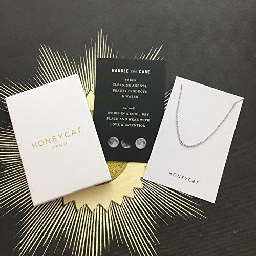 Honeycat Thin Chain Plain Bracelet in Gold, Rose Gold, or Silver | Minimalist, Delicate Jewelry - color: Silver