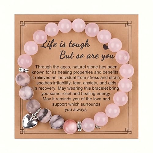 Beaded Bracelets, Natural Stone Bead Bracelet - color: LCS Multicolour 21400