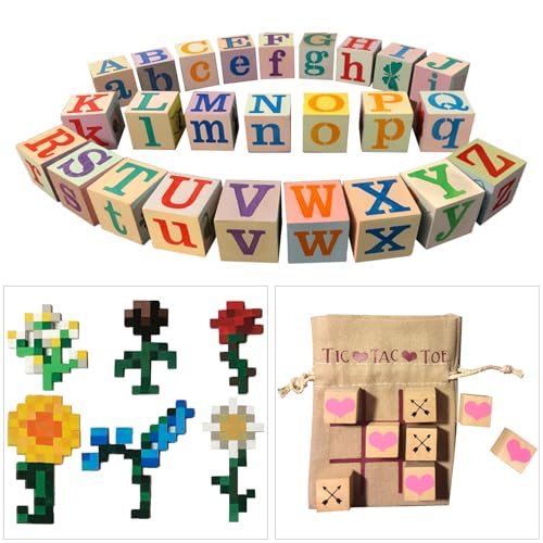1000 PCS Premium 0.79 Inch Wooden Cubes, Natural Pine Wood Cubes for Crafts, Wood Blocks Ready for Artistic DIY Projects-Unleash Creativity with Blank Wood Blocks - size: 1000 PCS 0.79 Inch