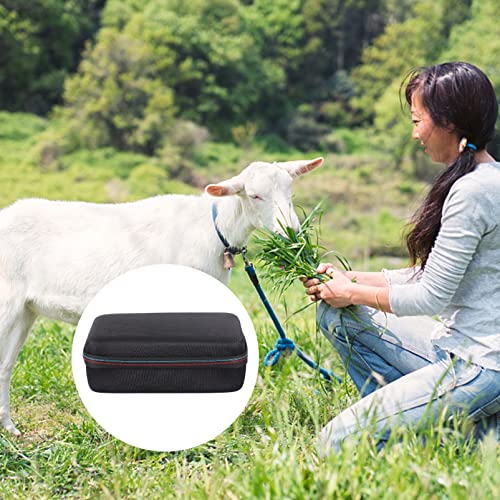 1Pc Portable Eva Pressure Storage Bag for Controllers Handheld Carry Case for Cold Equipment Lightweight Shockproof Design with Smooth Zipper Closure for Travel
