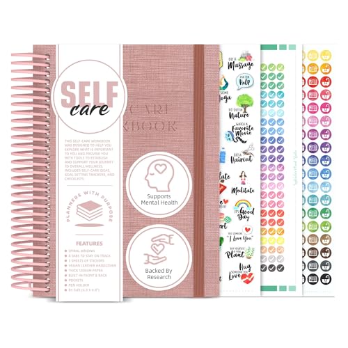 Self Care Journal – Guided Daily Reflection Notebook to Support Mental & Physical Health Habits – Self Love Manifestation & Affirmations Planner - Personal Growth Goals Happiness 2026
