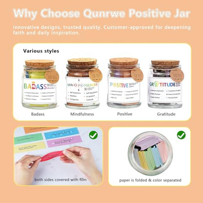 You are Awesome Jar-Motivational Positive Affirmation Cards,Self Care Thoughtful Encouragement Inspirational Gifts for Women Men Teen Girls Daughter Son Friends Coworker,Thank You Appreciation Gifts - style: You are Awesome