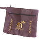 Buddhist Monk Bag for Haiqing Robes Buddhism Lay Monk Embroidery Handbag