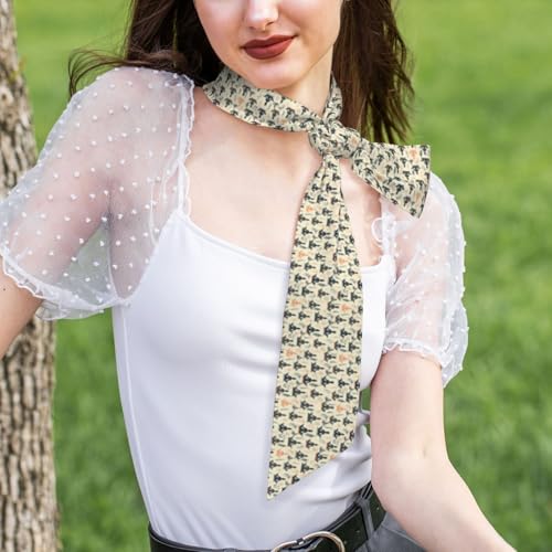 Yoga Meditation (7) Print Women'S Scarf For Handbags Scarves Headscarf Fall Gift