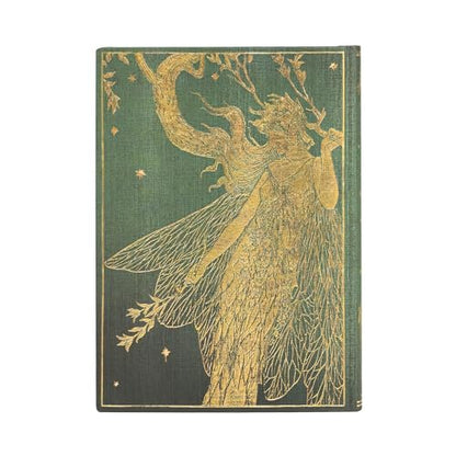 Olive Fairy Midi Unlined Hardcover Journal, 144pg, 120GSM by Paperblanks (Lang's Fairy Books) - size: Midi (180 x 130)