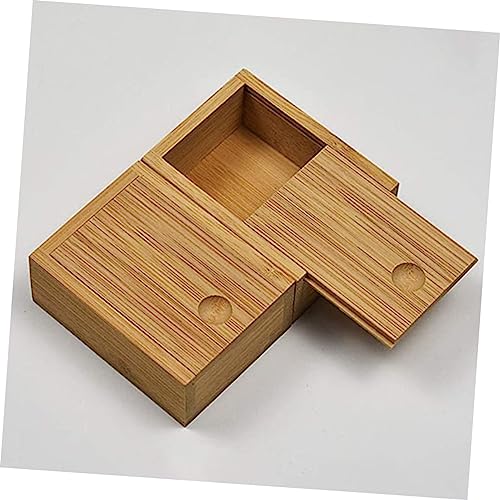 minkissy 1Pc Fashionable Storage Box with Pull out Lid Stylish Jewelry Case for Home Office Decoration Friends