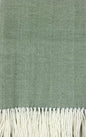Alashan Cotton Acrylic Adirondack Herringbone Woven Throw - Throw Blanket - Soft Beach Grass - color: Beach Grass
