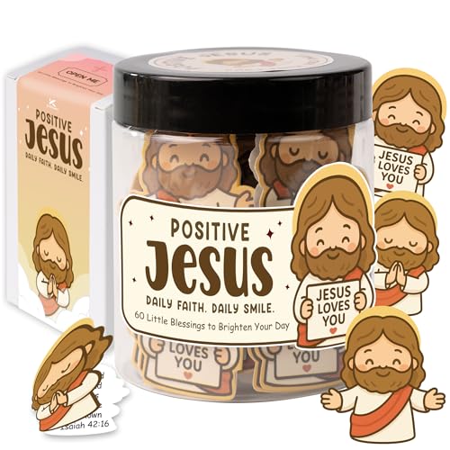 Christian Gifts For Women, Emotional Support Jesus Jar - Christian Graduation Gifts for Hers, Religious Gift For Women - style: Positive Jesus