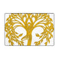 Yoga Life Tree Super Soft Flannel Area Rug - Multi-Use Floor Mat for Bedroom, Yoga Corner & Play Spaces