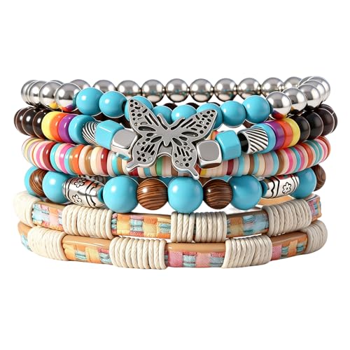 Gothic Bracelet Adjustable Punk Braided Leather Multilayer Grunge Set Bracelets Emo Metal Cuff Wrap Bangles Meaningful Gift - color: J-BZ-73