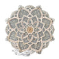 Ckuakiwu Mandala Yoga Room Night Light Led, Yoga Room Led Night Light, Creative Dream Wooden Hanging Wall Light Living Room Bedroom Wall Decoration, Diameter 11.8Inch