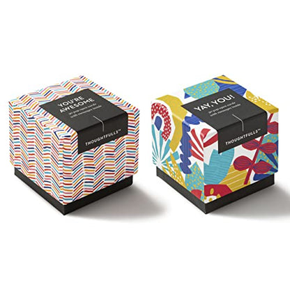 Compendium ThoughtFulls Pop-Open Cards — 2-Pack of You're Awesome, Yay, You! — 60 Pop-Open Cards, Each with a Different Message Inside - color: You're Awesome, Yay You