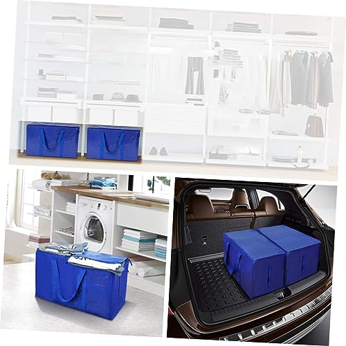 Mobestech Large Capacity Storage Bag for Bedding Organizer Pouch Multi Purpose Travel and Gym Tote for Clothes and Quilts