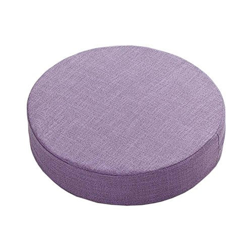 FANCY PUMPKIN Japanese Futon Seat Mat Yoga Meditation Floor Pillow Zafu Buddhist Mat, Light Purple