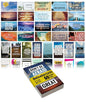 Better Office Products Motivation Inspiration Affirmation Cards, 60 Pack, 60 Unique Assorted Designs, Encouragement Card Deck, 2" x 3.5" (Business Card Size)