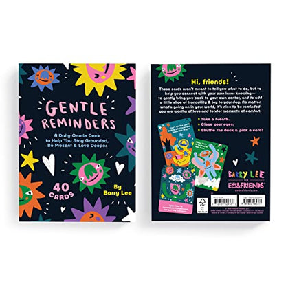 Gentle Reminders Daily Oracle Deck: To Help You Stay Grounded, Be Present & Love Deeper, 40 Positive Affirmation Cards