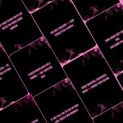 Affirmation Cards for a Good Girl Gone Bold - 52 Affirmation Cards for Women - Self Care Gifts for Women - Mindfulness Card - Positive Affirmations Cards - Small Valentine Gifts