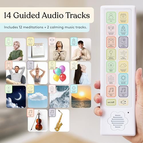 Special Supplies Meditation Buddy – Screen-Free Mindfulness & Breathing Device for Stress Relief, Daily Meditation, Anxiety Relief, Calm Focus & Emotional Balance for Kids and Adults (Adults) - size: Adults