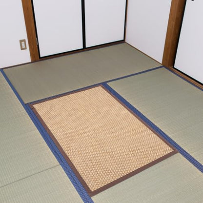 Sewroro Woven Bamboo Seat Cushion 15.74X11.81X0.19In Cooling Meditation Floor Cushion for Indoor Office Home Decor