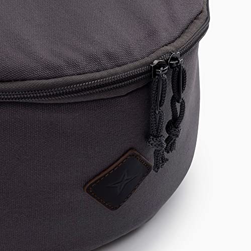 Barebones Padded Utility Storage Bag – 7L Durable Canvas Storage for Camping Gear, Lanterns, Tableware – Zipped Top, Padded Walls, Shoulder Strap, and Multiple Compartments for Travel or Outdoor Use