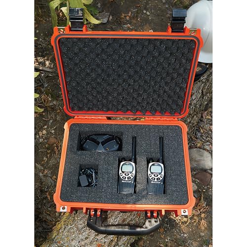 Strongway Plastic Waterproof Storage Case - color: Orange