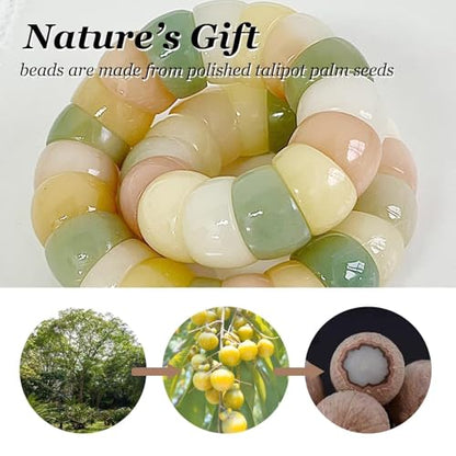 72ore Bodhi Bracelet Fidget Bracelet for Women Natural Bodhi Seed Bracelets Stretch Protection Healing Jewelry Anxiety Relief Items - color: A10:bodhi bracelet
