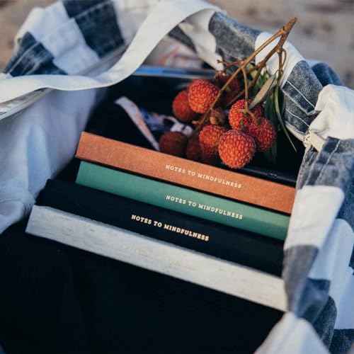 Intelligent Change Notes to Mindfulness Daily Journal for Women With Prompts to Write In, Illustrated Gratitude, Undated Guided, Hardbound Wellness x Chelsea Kauai (Linen)