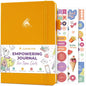 Clever Fox Empowering Journal for Teen Girls – Guided Self-Love Diary with Prompts – Gratitude & Manifestation Notebook, Teenage Gifts (Amber Yellow) - color: Amber Yellow