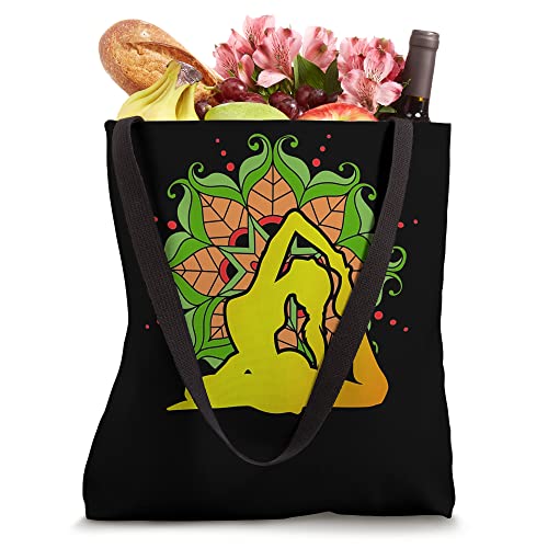 Zen Buddhism Yogi Colorful Mandala Spiritual Meditation Yoga Tote Bag