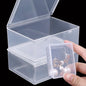 Transparent Storage Box Rectangular Plastic Jewelry Stationery Container Case Multipurpose Home Organizer Boxes