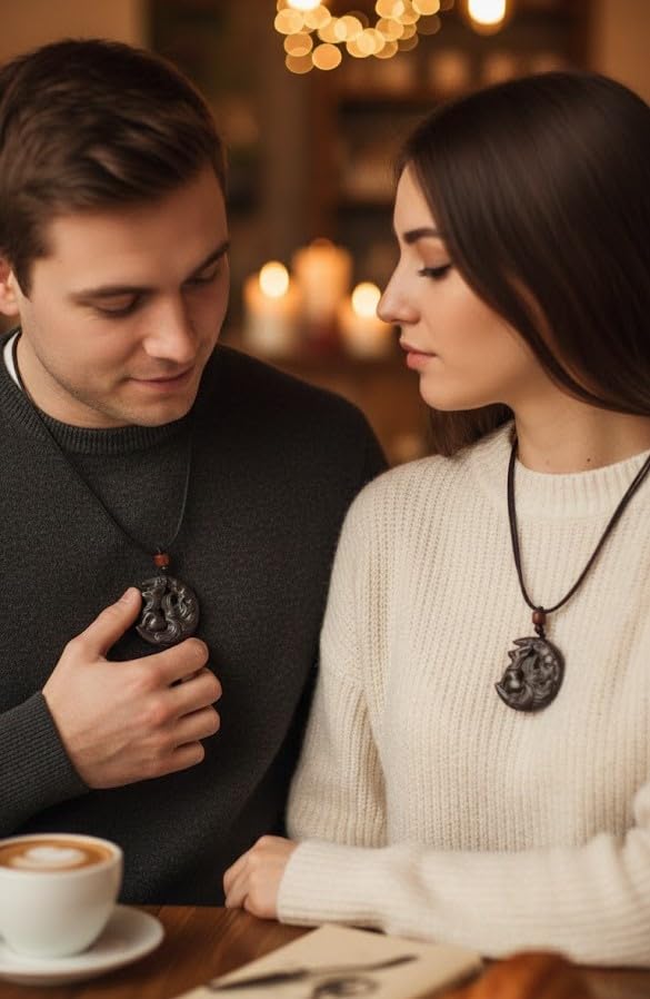 Crystal Pendant Necklaces Healing love Women's Men's choker Obsidian Tiger eye White Crystal Black Gold waterproof dainty Charm stackable statement Cute Stone necklace Unisex - style: Crystal pendant Watch Moon Fox