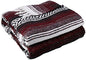 YogaDirect Deluxe Mexican Yoga Blanket - color: Burgundy