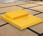 Meditation Mat, Folded Pure Coconut Silk Meditation Mat, Household Folding,Futons(Size:80x80cm(31x31inch),Color:Yellow-2) - color: Yellow-2, size: 80x80cm(31x31inch)