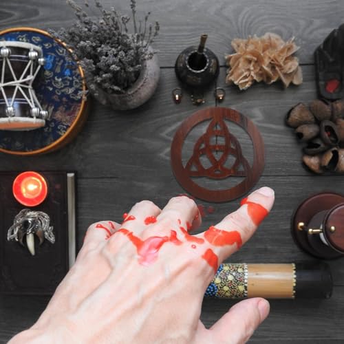 PRETYZOOM Practical Altar Tile Hand-Carved Star Decoration for Home Decor Rituals and Ceremonies Unique Spiritual Ornament for Family Sacrifices and Altar Use
