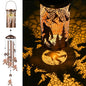 Retisee Bigfoot Solar Wind Chimes Outdoor Metal Sasquatch Gifts Solar Light for Holiday Lawn Porch Patio Garden Yard - style: Bigfoot