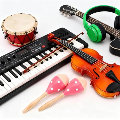 2 Pcs Maracas, 9 Inch Hand Percussion Rattles, Wooden Rumba Shaker Hand Musical Instruments with Clear Rhythm for Music Learning (Pink Smile-9 Inch) - color: Pink Smile-9 Inch