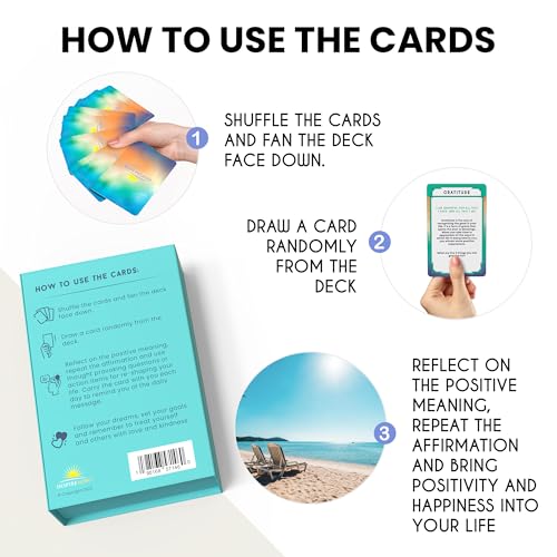 Affirmation Cards for Daily Motivation and Inspiration