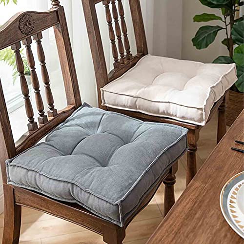 BK&MF Square Meditation Pillow, Floor Seat Pillows Yoga Meditation Cushion Seat CushionTatami for Yoga Living Room Balcony Office Outdoor,A,45x45x8cm(18x18x3inch)