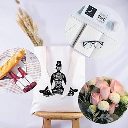 G2TUP Yoga Cosmetic Bag - meditation & Zen Inspired Gift for Yoga Lovers