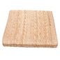 VICASKY Japanese Style Floor Cushion, Square 40x40cm Straw Woven Meditation Mat, 6cm Thick Braided Sitting Pad for Yoga, Zen, and Buddhist Practice