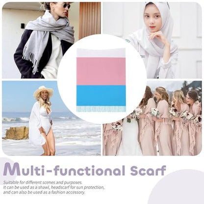 Ladies Warm Autumn Scarf Pashmina Wraps Shawl Winter Cozy - color: Picture (368)